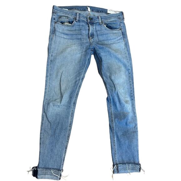 Revolve Rag & Bone DRE boyfriend Jeans in Fremont color - Picture 6 of 13